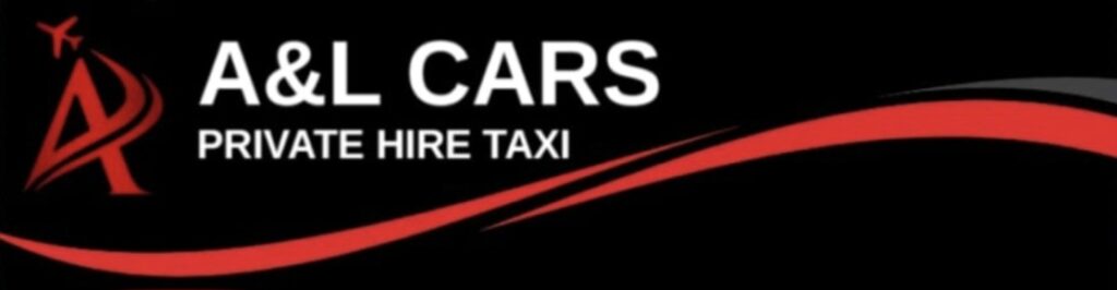 The A&L Cars taxi company logo